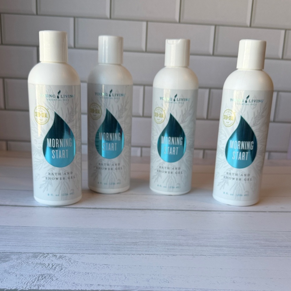 Young Living Morning Start Bath & Shower Gel | Energizing Body Cleanser